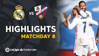 Highlights Real Madrid vs SD Huesca 41 [upl. by Eednahs777]