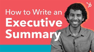 How to Write an Executive Summary  Step by Step [upl. by Vigen700]