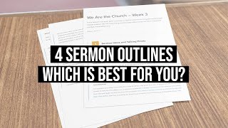 How to Find Your Best Sermon Outline  Hello Church [upl. by Georgie618]