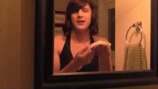 Crossdressing Tips for Beginners 36 Makeup Removal [upl. by Botti]