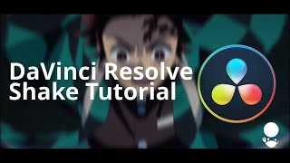 Davinci Resolve  Edit Shake Tutorial [upl. by Bannerman]