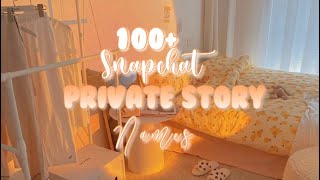 100 snapchat private story names [upl. by Anayek]