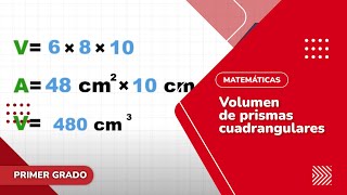 63 Volumen de prismas cuadrangulares [upl. by Nannoc]