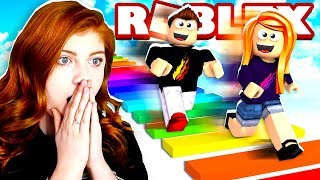 ROBLOX 1v1 RAINBOW OBBY vs PRESTONPLAYZ [upl. by Raymonds228]