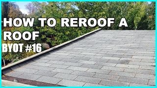 DIY How To Reroof A Roof [upl. by Snebur]