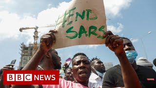 End Sars protest Nigeria police to free all protesters  BBC News [upl. by Tav]