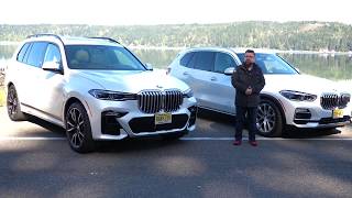 BMW X5 vs BMW X7 Comparison [upl. by Eniamrahs]