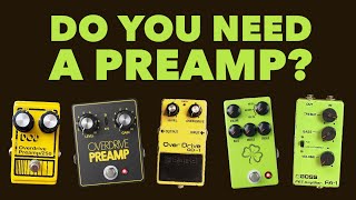 What Are Guitar Preamp Pedals And How To Use Them [upl. by Icul]