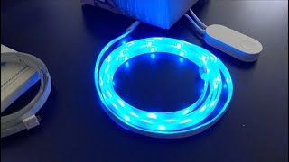 Yeelight Aurora Lightstrip Plus review with API demo [upl. by Dasha]