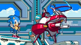 SegaSonic Cosmo Fighter Arcade Translated Playthrough  NintendoComplete [upl. by Kcirttap]