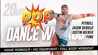 20 Minute POP Dance Fitness  ZUMBA Fitness  Home Workout  Full Body  No Equipment [upl. by Columbus586]