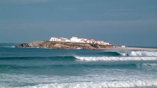 Surf Praia do Baleal Peniche  Portugal [upl. by Arlee957]