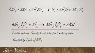 Eureka 2017  Iodometry Redox Titration  KIO3 Vs Thiosulfate [upl. by Sarad]