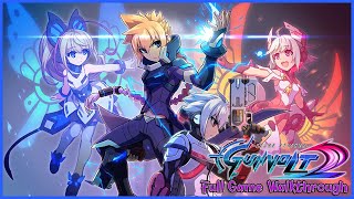 Azure Striker Gunvolt 2 FULL Game Walkthrough [upl. by Irec642]