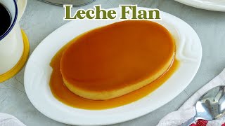 Leche Flan  Filipino Caramel Custard [upl. by Ianaj]