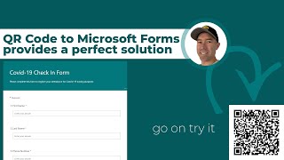 QR Code to Microsoft Forms [upl. by Eitsim]