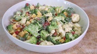 Broccoli salad [upl. by Neroled97]