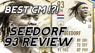 SEEDORF 93 ICON MOMENTS FIFA 20 PLAYER REVIEW [upl. by Paco936]