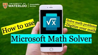 How to use Microsoft Math Solver [upl. by Ambert]