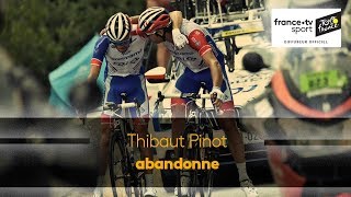 Tour de France 2019  Thibaut Pinot en pleurs abandonne la course [upl. by Nelloc]