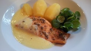 Lachs Rezept mit Zitronenpfeffer  Der Bio Koch 211 [upl. by Kirenoj483]