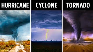 Hurricane Tornado Cyclone – What’s the Difference [upl. by Eilata]