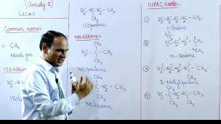 2nd year Lec2 Nomenclature Of Alkanes OR Paraffins [upl. by Atinram]