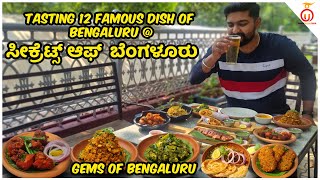 Taste 12 Famous Bengaluru Food in One Place at SOB RR Nagar  Kannada Food Review  Unbox Karnataka [upl. by Naoh520]