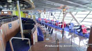 Onboard Stena HSS Explorer ferry with Stena Line [upl. by Annaul]