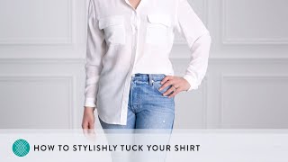 How to Stylishly Tuck Your Shirt  Stitch Fix [upl. by Avrom]