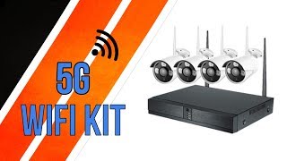 Wireless Security System  WIFI Kit 5G [upl. by Hnahc221]