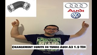 Changement durite suralimentation Audi A3 19 TDI [upl. by Nnylarat]