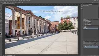 Perspektivische Verformung in Adobe Photoshop [upl. by Eciral]