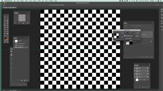 Create checkerboard pattern in Photoshop tutorial how to [upl. by Atived]