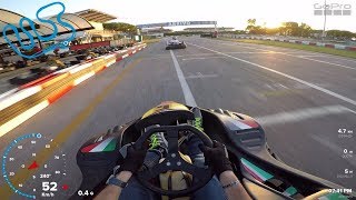 Pista AZZURRA Jesolo  SuperKART 270cc Highlights [upl. by Eilzel]