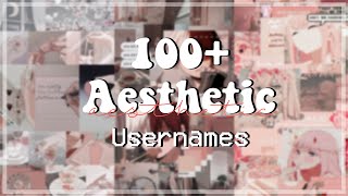 100  Aesthetic Usernames Ideas 2020 untaken on Roblox Tips [upl. by Marys]