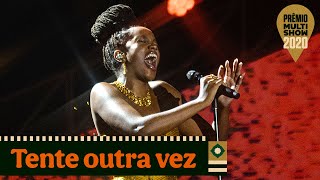 IZA e Elza Soares  Tente Outra Vez  Prêmio Multishow 2020 [upl. by Ravid]