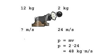 Momentum Cannon Recoil Velocity [upl. by Whallon55]