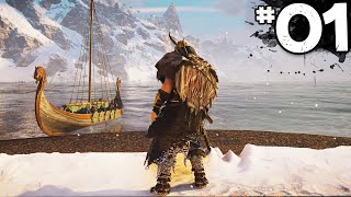 Assassins Creed Valhalla  Part 1  A VIKINGS BEGINNING Xbox Series X [upl. by Chaing]