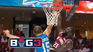 BIG3s Jason Richardson BEST Slam Dunk of the Year [upl. by Simmons]