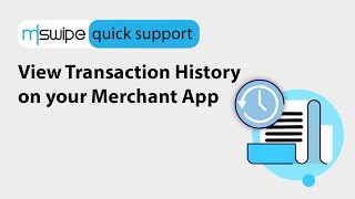 View your Transaction History  Quick Support [upl. by Judsen]