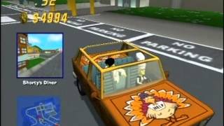 Canyonero  Thanksgiving Marge  Downtown The Simpsons Road Rage Gameplay Part 138 [upl. by Mylander]