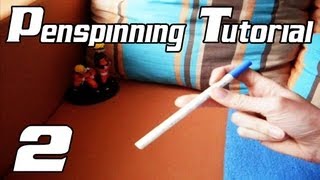 Penspinning Tutorial German2  ThumbAround [upl. by Llertak]