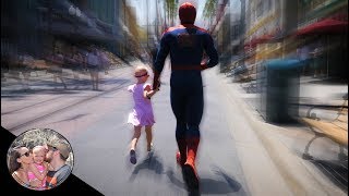 WHERE IS SPIDERMAN TAKING HER  DISNEYLAND VLOG 115 [upl. by Fessuoy]