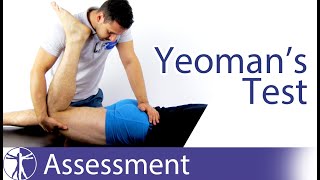 Yeomans Test  Sacroiliitis [upl. by Asseralc]