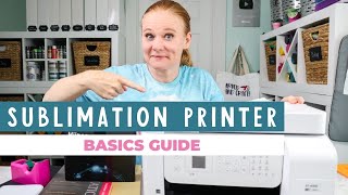 How To Use A Sublimation Printer Your Guide to Software and More [upl. by Hochman]