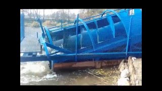 Archimedes screw turbine [upl. by Innad507]