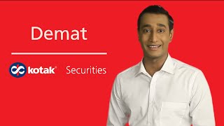 Understand the Use of Demat Account and Dematerialization of Shares by Kotak Securities [upl. by Graig]