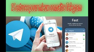 15 astuces pour mieux connaître Telegram [upl. by Ahkihs]