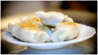 Meat Pierogies  Pierogi z Miesem  Anias Polish Food Recipe 40 [upl. by Zolly]